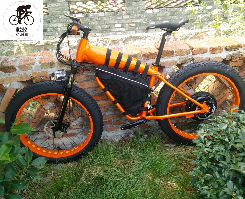 Kalosse E-bike Hydraulic brakes 24 speed M310 alloy 60V 1500W 26*4.0 tireselectric fat bike electrical snow bike
Kalosse E-bike Hydraulic brakes 24 speed M310 alloy 60V 1500W 26*4.0 tireselectric fat bike electrical snow bike