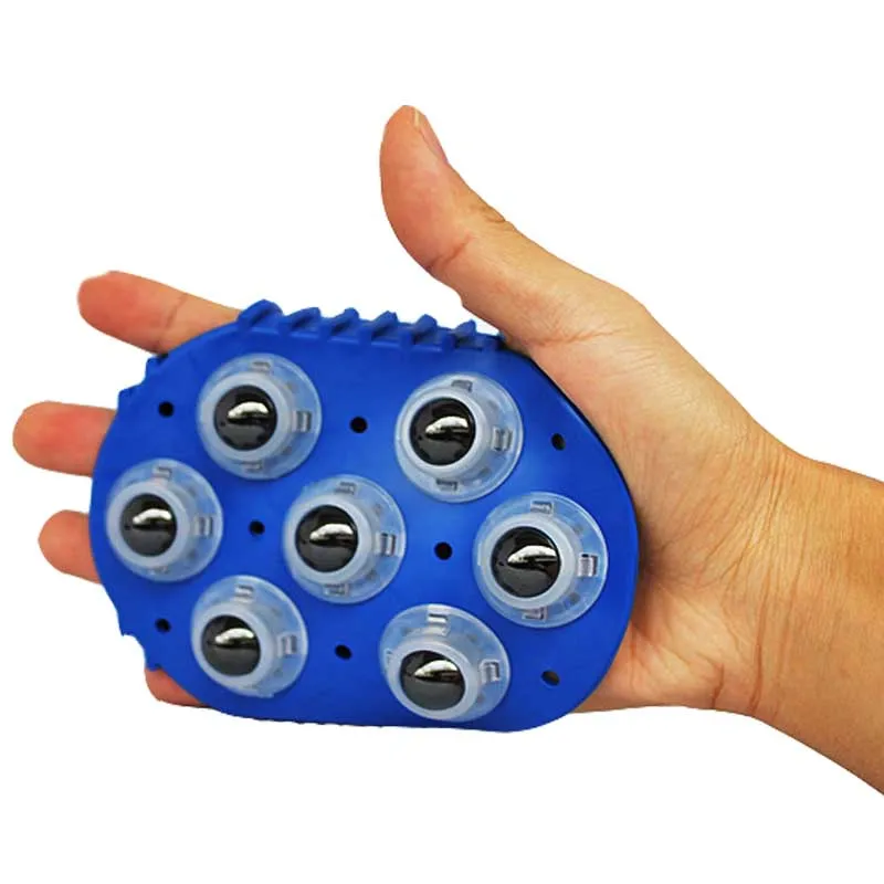 Body Face Neck Leg Handheld Magnetic therapy slimming Massager hand Spin 7 Piece Steel Ball Roller Health care beauty Massage
Body Face Neck Leg Handheld Magnetic therapy slimming Massager hand Spin 7 Piece Steel Ball Roller Health care beauty Massage