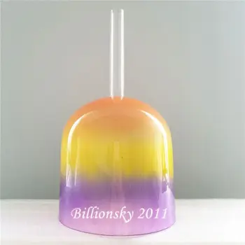 TOPFUND Hollow Handle Clear A# Note Pineal Chakra Violet Color Crystal Singing Bowl 8"
TOPFUND Hollow Handle Clear A# Note Pineal Chakra Violet Color Crystal Singing Bowl 8"