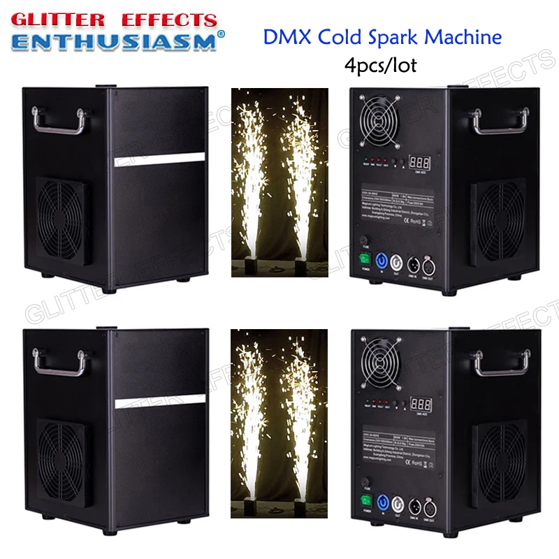 4pcs/lot Remote and dmx control stage cold spark fountain firework machine titanium powder machine for wedding
4pcs/lot Remote and dmx control stage cold spark fountain firework machine titanium powder machine for wedding