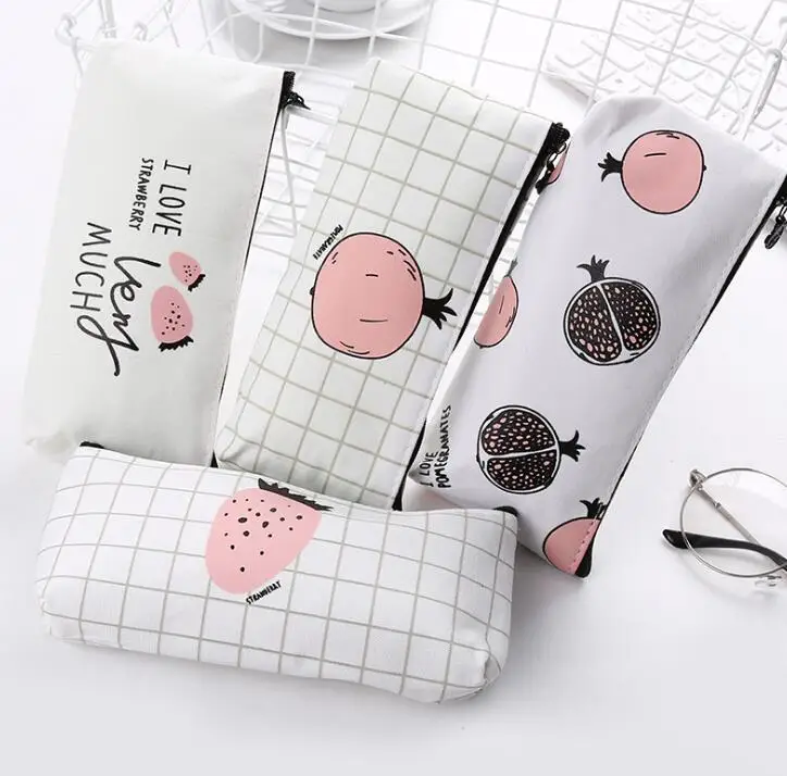 Canvas Fruit Simple Pencils Bags Kawaii Girl Pencil Case School Supplies Stationery High Quality Pencil Pouch
Canvas Fruit Simple Pencils Bags Kawaii Girl Pencil Case School Supplies Stationery High Quality Pencil Pouch