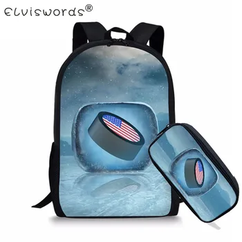 ELVISWORDS Kids School Backpack 2 Pcs/Set Foot-ball Pencil Bag ForTeenagers Girls Student Book Bag Boys Satchel Infantil Bolsas
ELVISWORDS Kids School Backpack 2 Pcs/Set Foot-ball Pencil Bag ForTeenagers Girls Student Book Bag Boys Satchel Infantil Bolsas