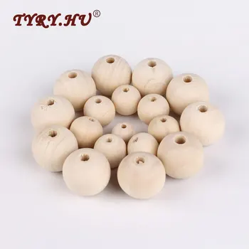 TYRY.HU DIY 50Pcs Wooden Beads Natural Ball Round Spacer 10-18mm Eco-Friendly Natural Color Wood Beads Lead-Free Wooden Balls
TYRY.HU DIY 50Pcs Wooden Beads Natural Ball Round Spacer 10-18mm Eco-Friendly Natural Color Wood Beads Lead-Free Wooden Balls