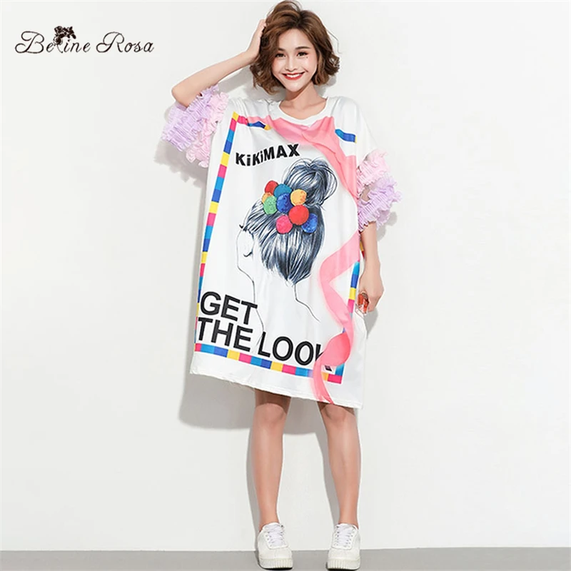 BelineRosa 2019 Women's European Fashion Ladies Pattern Petal Oversizes Style Plus Size Dresses Female 2XL 3XL 4XL 5XL HS000618
BelineRosa 2019 Women's European Fashion Ladies Pattern Petal Oversizes Style Plus Size Dresses Female 2XL 3XL 4XL 5XL HS000618