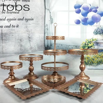 Gold Crystal cake stand set Electroplating rose gold mirror face fondant cupcake sweet table candy bar table decorating
Gold Crystal cake stand set Electroplating rose gold mirror face fondant cupcake sweet table candy bar table decorating