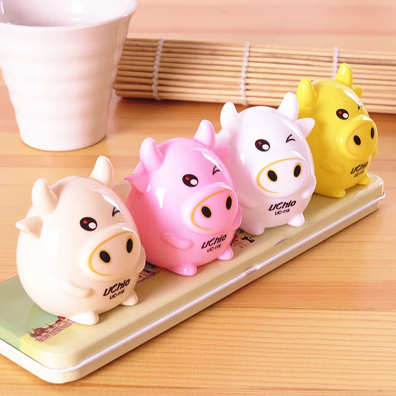 cute cartoon interesting creative prize for students small cow double pencil sharpener a set of 5pcs
cute cartoon interesting creative prize for students small cow double pencil sharpener a set of 5pcs