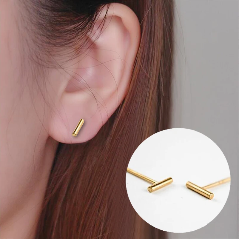 Oly2u 2018 New Fashion Tiny Bar Stud Earrings for Women Girls Gift Lovely Jewelry Simple Ear Studs pendientes mujer moda 2018
Oly2u 2018 New Fashion Tiny Bar Stud Earrings for Women Girls Gift Lovely Jewelry Simple Ear Studs pendientes mujer moda 2018