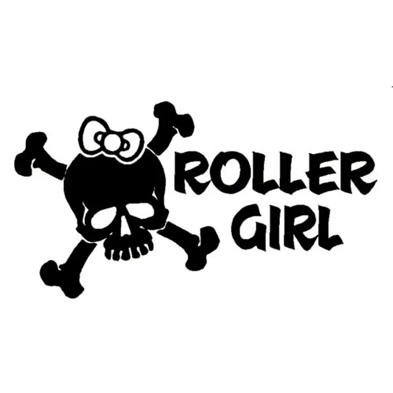 15.2CM*8.1CM Roller Girl Decal Vinyl Sticker Derby Girls Car Sticker Car Styling Vinyl Decals With Black Sliver C8-0629
15.2CM*8.1CM Roller Girl Decal Vinyl Sticker Derby Girls Car Sticker Car Styling Vinyl Decals With Black Sliver C8-0629