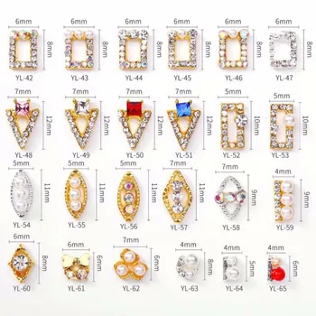 100pcs/Lot Newest Crystal Colourful Nail Rhinestone Alloy Nail Art Decorations Charms DIY Glitter 3D Nail Jewelry Decor YL42-65
100pcs/Lot Newest Crystal Colourful Nail Rhinestone Alloy Nail Art Decorations Charms DIY Glitter 3D Nail Jewelry Decor YL42-65