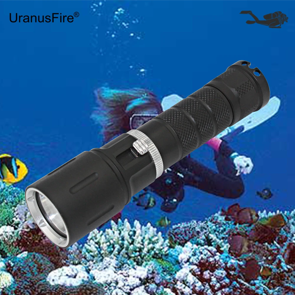 Portable Diving Flashlight L2 LED Flashlight XM-L2 Scuba Torch Underwater 50M Waterproof Dive Light
Portable Diving Flashlight L2 LED Flashlight XM-L2 Scuba Torch Underwater 50M Waterproof Dive Light
