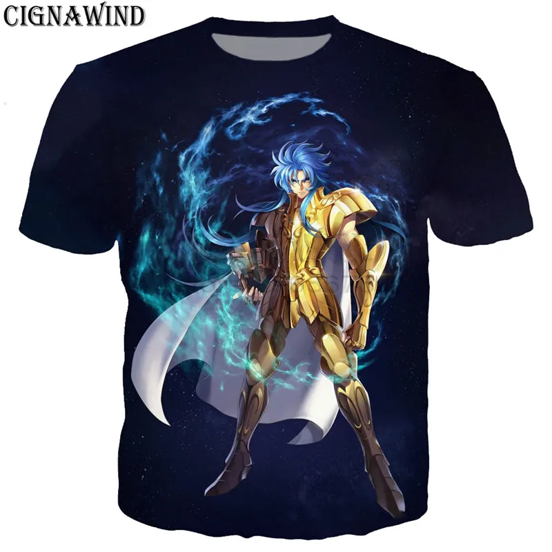 Fashion cool t shirt men/women anime gold Saint Seiya 3D printed t-shirts unisex Harajuku style tshirt streetwear tops
Fashion cool t shirt men/women anime gold Saint Seiya 3D printed t-shirts unisex Harajuku style tshirt streetwear tops
