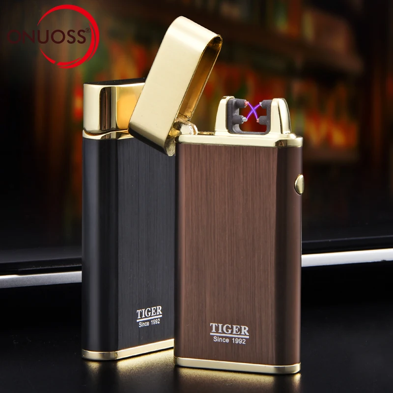 ONUOSS Powerful Rechargeable Double Arc Plasma USB Lighter Plasma Cigar Arc Palse Pulse Cigarette Accessorie Thunder Lighter 921
ONUOSS Powerful Rechargeable Double Arc Plasma USB Lighter Plasma Cigar Arc Palse Pulse Cigarette Accessorie Thunder Lighter 921