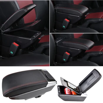 Car Armrest Box Car Handrail Storage Case Container Armrest Black ABS 36*14.7*14cm With Leatherette
Car Armrest Box Car Handrail Storage Case Container Armrest Black ABS 36*14.7*14cm With Leatherette