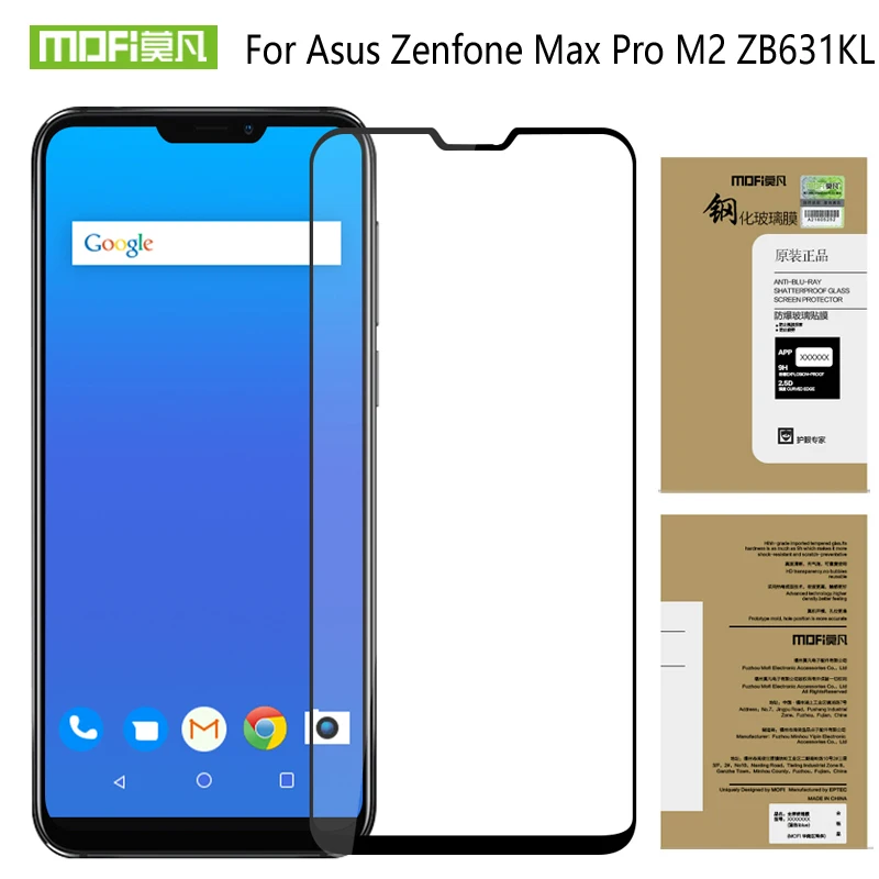 Mofi 9H Tempered Glass For ASUS Zenfone Max Pro M2 ZB631KL Full Coverage Screen Protector Protective Film ZB631KL Phone Film
Mofi 9H Tempered Glass For ASUS Zenfone Max Pro M2 ZB631KL Full Coverage Screen Protector Protective Film ZB631KL Phone Film