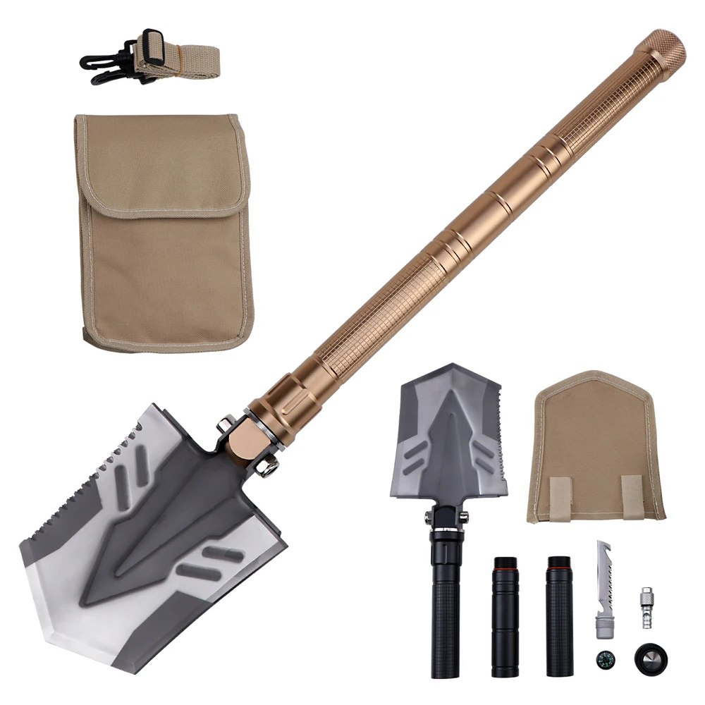 Camping Military Folding Shovel Pickax Entrenching Tool Spade Gardening Garden Snow Mud Digger Car Emergency Multi Tool
Camping Military Folding Shovel Pickax Entrenching Tool Spade Gardening Garden Snow Mud Digger Car Emergency Multi Tool