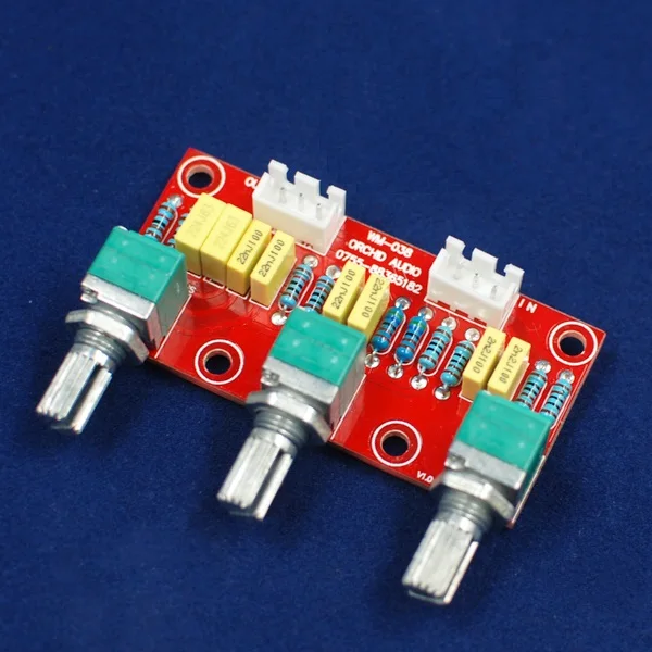 1PCS HIFI Amplifier Passive Tone Board Bass Treble Volume Control Preamp Board KITS
1PCS HIFI Amplifier Passive Tone Board Bass Treble Volume Control Preamp Board KITS