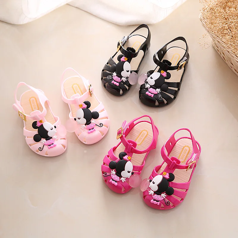 Kids Sandals Brand New Mini Melissa Mickey Girls Sandals Jelly Crystal Children Shoes Mickey Minnie Slippers Princess Shoes
Kids Sandals Brand New Mini Melissa Mickey Girls Sandals Jelly Crystal Children Shoes Mickey Minnie Slippers Princess Shoes