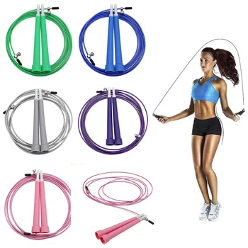 1PC 3M Single Skipping Rope Adjustable Jumping Rope Speed Cable Jump Rope Wire 5 Colors Optional Metal Boxing Gym Euipment
1PC 3M Single Skipping Rope Adjustable Jumping Rope Speed Cable Jump Rope Wire 5 Colors Optional Metal Boxing Gym Euipment