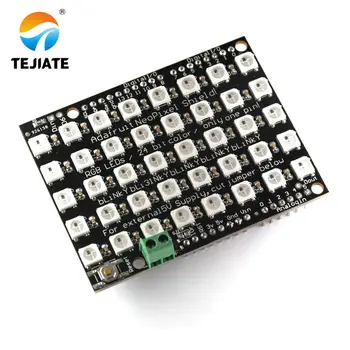 40 Bit 5*8 WS2812B 5050 RGB LED Built-in Full-color Driver Lights Development Board Module
40 Bit 5*8 WS2812B 5050 RGB LED Built-in Full-color Driver Lights Development Board Module