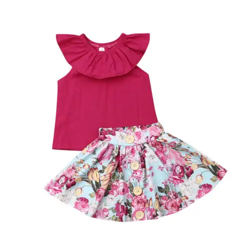 Girl Clothes 2019 New Toddler Newborn Baby Girls Kids Tops + Floral Print Skirts Summer Outfit Clothes 2PCS
Girl Clothes 2019 New Toddler Newborn Baby Girls Kids Tops + Floral Print Skirts Summer Outfit Clothes 2PCS