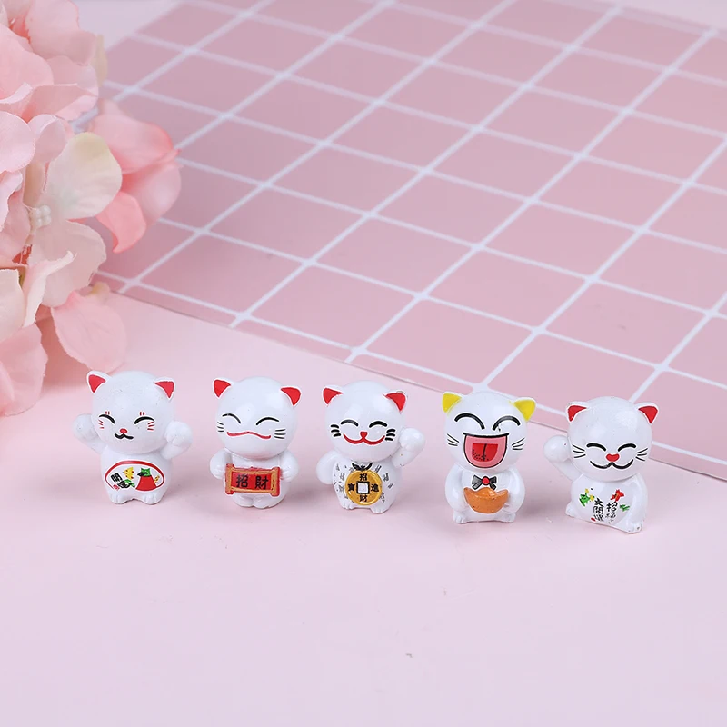 1pc Miniatures Ornaments GiftCartoon Lucky Cats Micro Landscape Kitten Feng Shui Home Garden Decorations
1pc Miniatures Ornaments GiftCartoon Lucky Cats Micro Landscape Kitten Feng Shui Home Garden Decorations