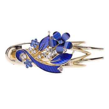 5 Color Hair Clips Comb Flower Leaf Hairpin For Wedding Bridal Rhinestone Barrette Gift
5 Color Hair Clips Comb Flower Leaf Hairpin For Wedding Bridal Rhinestone Barrette Gift