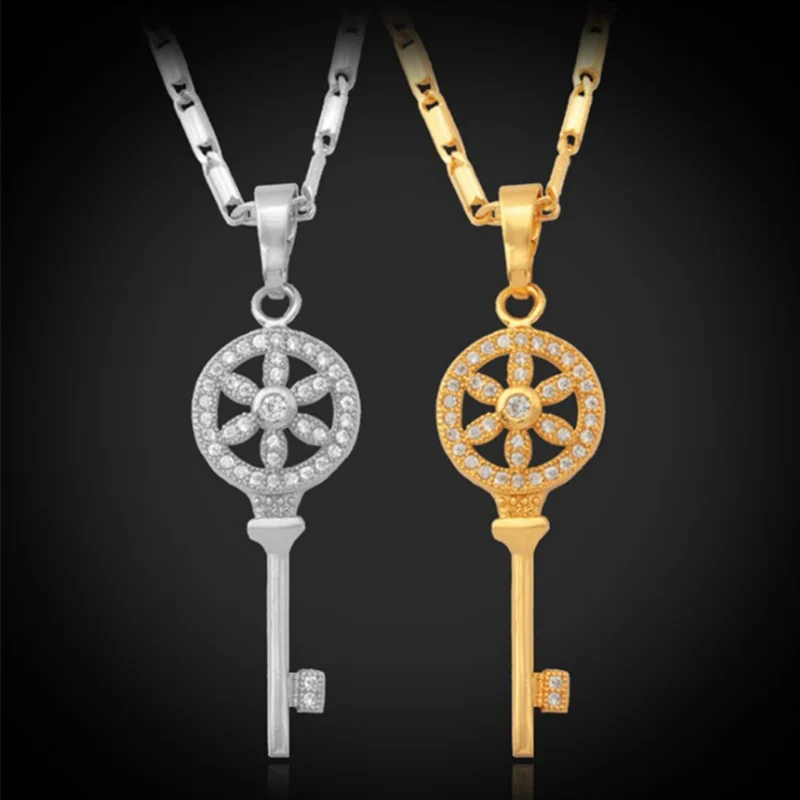 2018 Famous Brand Bijoux Tiff Jewelry Cubic Zirconia Micro Pave Setting Flower Key Short Necklace Multi Style Jewelry Gift ZK40
2018 Famous Brand Bijoux Tiff Jewelry Cubic Zirconia Micro Pave Setting Flower Key Short Necklace Multi Style Jewelry Gift ZK40