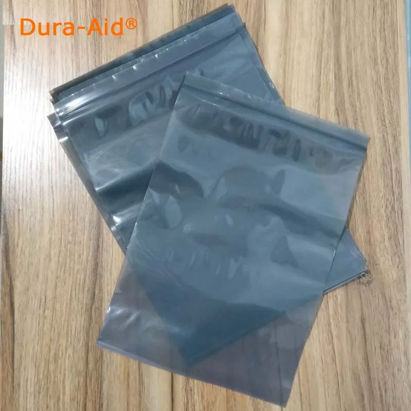

18Wires 100pcs Gray Opaque Zip Lock Storage Packaging Bags Self Seal Zipper Packing Pouches Resealable Ziplock Sundries Package