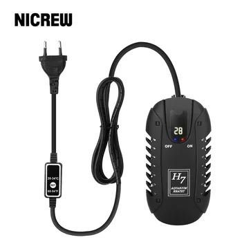 NICREW Submersible Digital Aquarium Heater with Intelligent LED Temperature Display for Fish Tank Temperature Adjustment 25W 50W
NICREW Submersible Digital Aquarium Heater with Intelligent LED Temperature Display for Fish Tank Temperature Adjustment 25W 50W