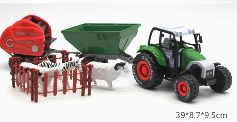 Pull Back 1:24 Mini Simulation Module Toys Combination Set Alloy Truck Farm Tractor with Animals Tree House Toy
Pull Back 1:24 Mini Simulation Module Toys Combination Set Alloy Truck Farm Tractor with Animals Tree House Toy