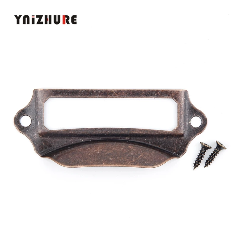 70*30mm 10Pcs Vintage Kitchen Drawer Cabinet Door Handle Furniture Knobs Cupboard Shell Label Pull Handles,Card Holder
70*30mm 10Pcs Vintage Kitchen Drawer Cabinet Door Handle Furniture Knobs Cupboard Shell Label Pull Handles,Card Holder