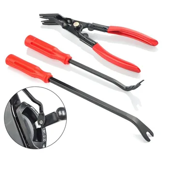 3Pcs/Set Car Repair Disassemble Pliers Headlight Lens Opener Light Pliers Under Pressure Buckle Clamp Remover
3Pcs/Set Car Repair Disassemble Pliers Headlight Lens Opener Light Pliers Under Pressure Buckle Clamp Remover