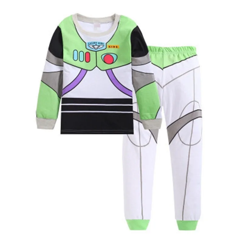 Baby Boys Girls Clothes Set Teenage Mutant Ninja Turtles Autumn Winter Sleepwear Kids Clothing Set Children Sport Suit T-shirts+pants Pajamas Sets (8)