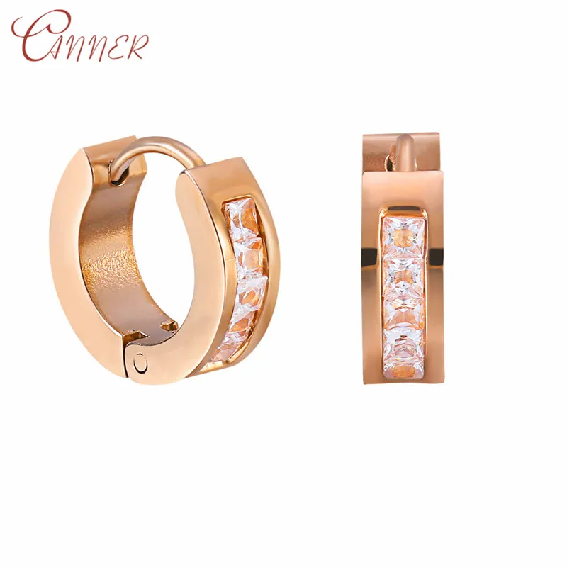 CANNER Small Huggie Hoop Earrings for Women Cubic Zirconia Crystal Stone Earings Fashion Jewelry 2019 Simple Korean Earrings
CANNER Small Huggie Hoop Earrings for Women Cubic Zirconia Crystal Stone Earings Fashion Jewelry 2019 Simple Korean Earrings