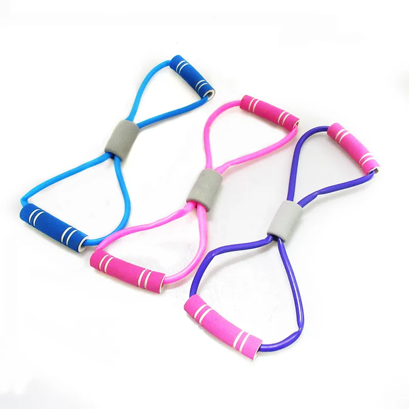 2019 Hot Yoga Gum Fitness Resistance 8 Word Chest Expander Rope Workout Muscle Fitness Rubber Elastic Bands for Sports Exercise
2019 Hot Yoga Gum Fitness Resistance 8 Word Chest Expander Rope Workout Muscle Fitness Rubber Elastic Bands for Sports Exercise