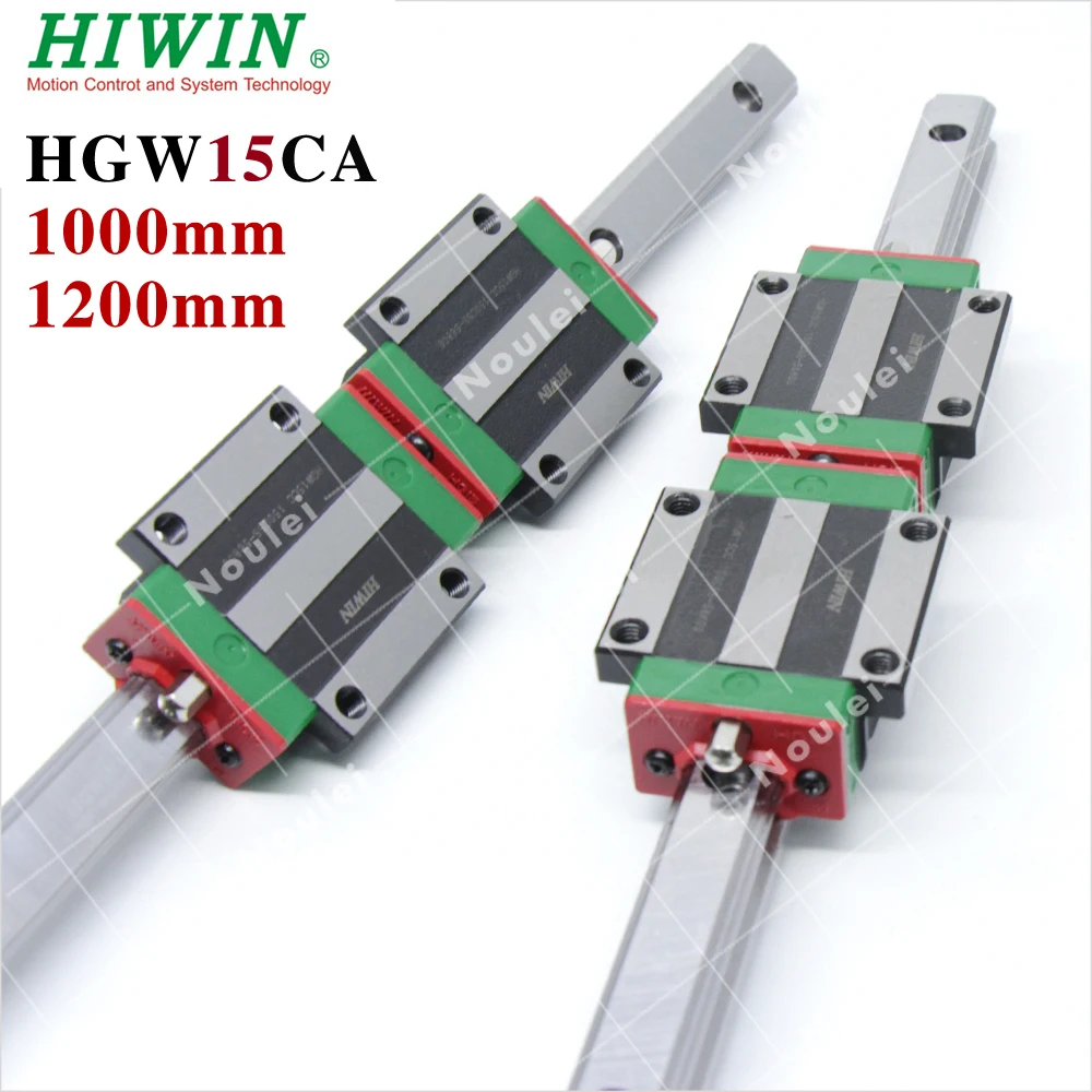 HGR 15mm 2pcs HGR15 1000mm 1200mm Original Taiwan HIWIN Linear Rail Guides with 4pcs HGW15CA linear block bearing HGW15CC
HGR 15mm 2pcs HGR15 1000mm 1200mm Original Taiwan HIWIN Linear Rail Guides with 4pcs HGW15CA linear block bearing HGW15CC