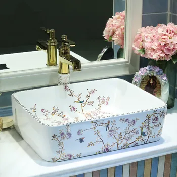 Europe Vintage rectangular Ceramic Art Basin Sink Counter Top Wash Basin Bathroom Sink vanities ceramic washbasin bathroom sink
Europe Vintage rectangular Ceramic Art Basin Sink Counter Top Wash Basin Bathroom Sink vanities ceramic washbasin bathroom sink