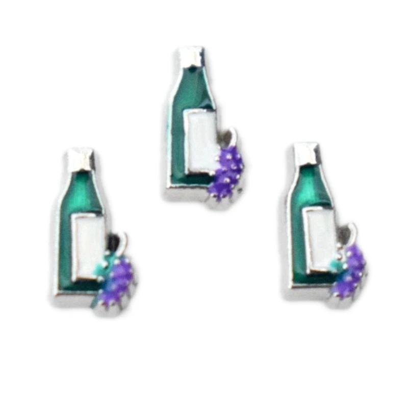 Grapes Wine Bottle Floating Charms For Living Memory Glass Locket Floating Locket Pendants Necklace DIY Accessories 10pcs/lot
Grapes Wine Bottle Floating Charms For Living Memory Glass Locket Floating Locket Pendants Necklace DIY Accessories 10pcs/lot