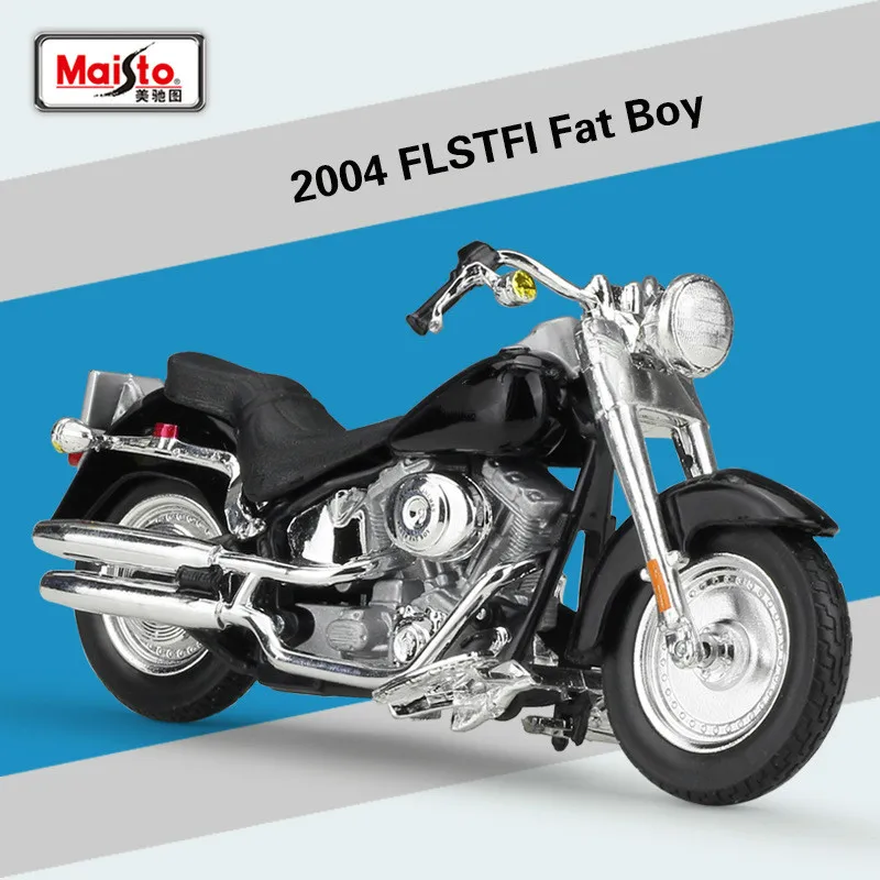Maisto for Harley FLSTFI Fat Boy 2004 Motorcycle Model Diecast 1:18 Scale Alloy Motorbike Model Motocross Cross-country Model
Maisto for Harley FLSTFI Fat Boy 2004 Motorcycle Model Diecast 1:18 Scale Alloy Motorbike Model Motocross Cross-country Model