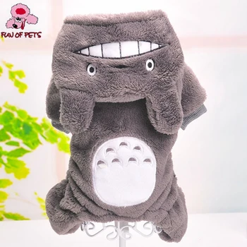 2017 High Quality Fleece Grey Totoro Warm Hoody Suite Dog Jumpsuits for Pet Dogs Cosplay Dog Clothes Pets Suppliers
2017 High Quality Fleece Grey Totoro Warm Hoody Suite Dog Jumpsuits for Pet Dogs Cosplay Dog Clothes Pets Suppliers