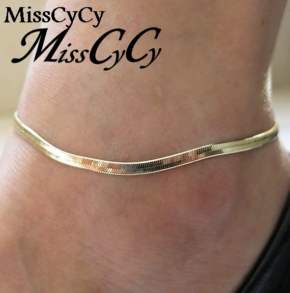 MissCyCy 2016 New Fashion Foot Jewelry Bohemia Style Gold Color Metal Chain Fine Scales Ankle Bracelets For Women
MissCyCy 2016 New Fashion Foot Jewelry Bohemia Style Gold Color Metal Chain Fine Scales Ankle Bracelets For Women
