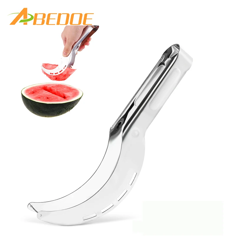 ABEDOE Stainless Steel Watermelon Slicer Vegetable Fruit Melon Knife Cutter Tools Kitchen Gadgets Melon Slicer Cutter Knife
ABEDOE Stainless Steel Watermelon Slicer Vegetable Fruit Melon Knife Cutter Tools Kitchen Gadgets Melon Slicer Cutter Knife