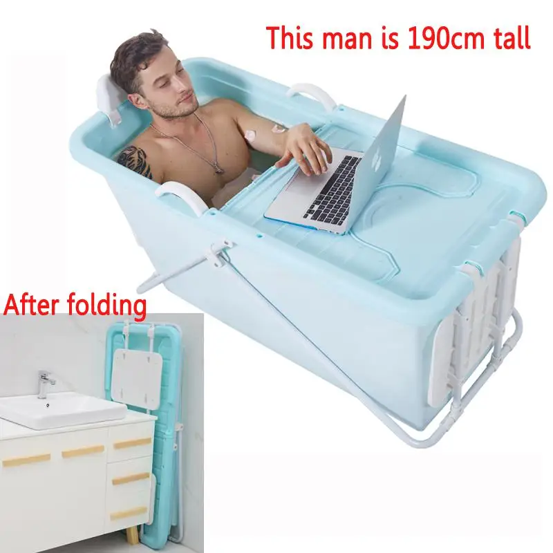 Lengthen Folding Portable Insulated Bathtub for Adults Inflatable Bath Straight leg Bathtub Food grade non-toxic Soft material
Lengthen Folding Portable Insulated Bathtub for Adults Inflatable Bath Straight leg Bathtub Food grade non-toxic Soft material