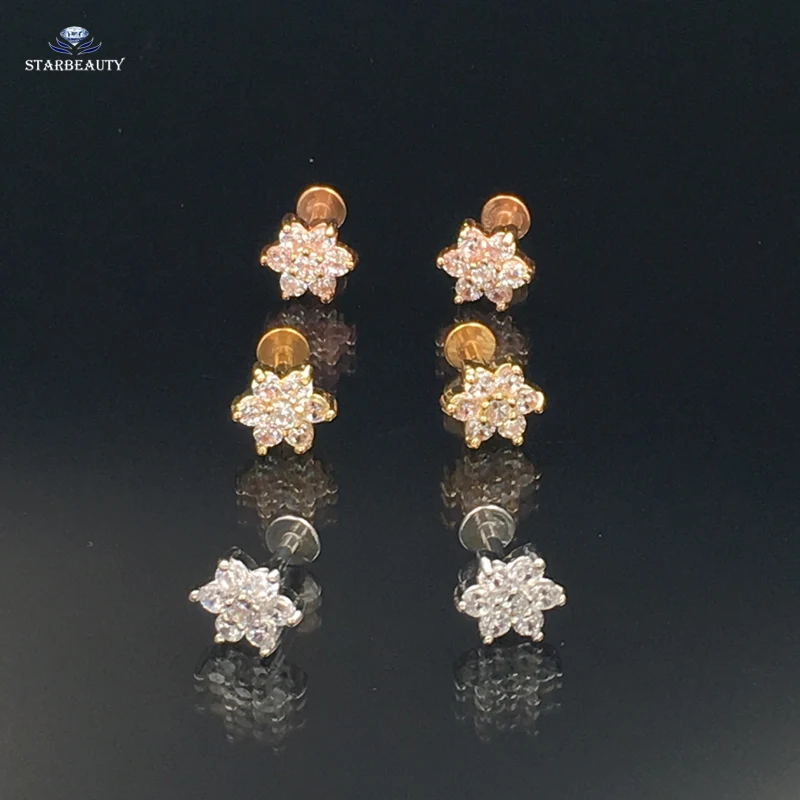 Hot 1.2*6mm Classic Flower Zircon CZ Gem Labret Lip Bar Ring Piercing Ear Cartilage Tragus Sexy Girl Jewelry 316l Steel
Hot 1.2*6mm Classic Flower Zircon CZ Gem Labret Lip Bar Ring Piercing Ear Cartilage Tragus Sexy Girl Jewelry 316l Steel