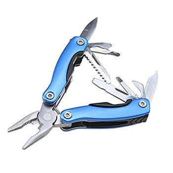 Stainless Steel Portable Multi-Pliers Multi-Purpose Survival Tool Multi-function folding knife outdoor (no lamp)
Stainless Steel Portable Multi-Pliers Multi-Purpose Survival Tool Multi-function folding knife outdoor (no lamp)