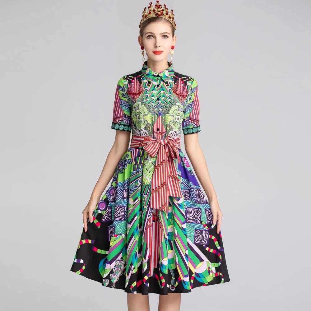 Red RoosaRosee New Elegant Beads Print Short Sleeve Dresses 2019 Runway Designer Women Spring Summer Robe Femme Vestidos Dress
Red RoosaRosee New Elegant Beads Print Short Sleeve Dresses 2019 Runway Designer Women Spring Summer Robe Femme Vestidos Dress