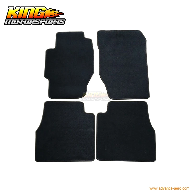 Fit For 1998-2002 Honda Accord Floor Mats Carpet Front /& Rear Nylon Black 4PC