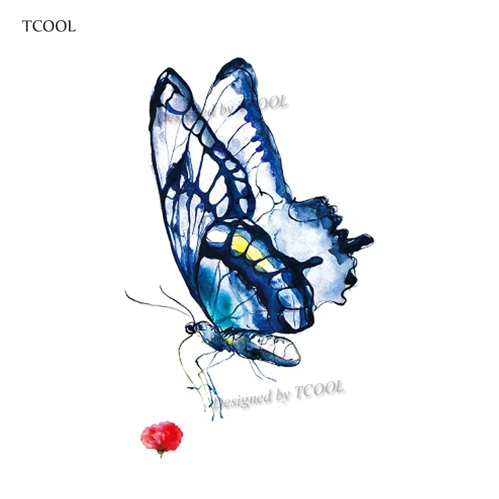 HXMAN Watercolor Butterfly Women Temporary Tattoo Sticker Tattoos for Men Fashion Body Art Kids Hand Fake Tatoo 10.5X6cm A-210
HXMAN Watercolor Butterfly Women Temporary Tattoo Sticker Tattoos for Men Fashion Body Art Kids Hand Fake Tatoo 10.5X6cm A-210