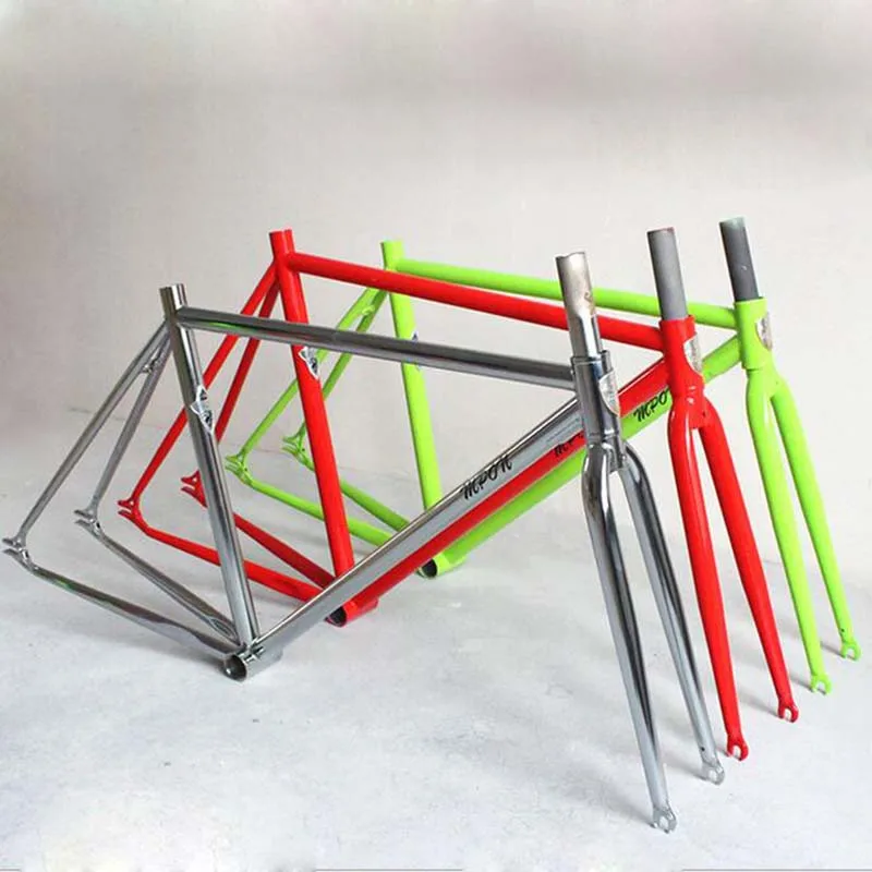 4130 Chrome molybdenum steel fixed gear bike frame restoring road bike 700C 52 frame Fixed Gear Bike frame