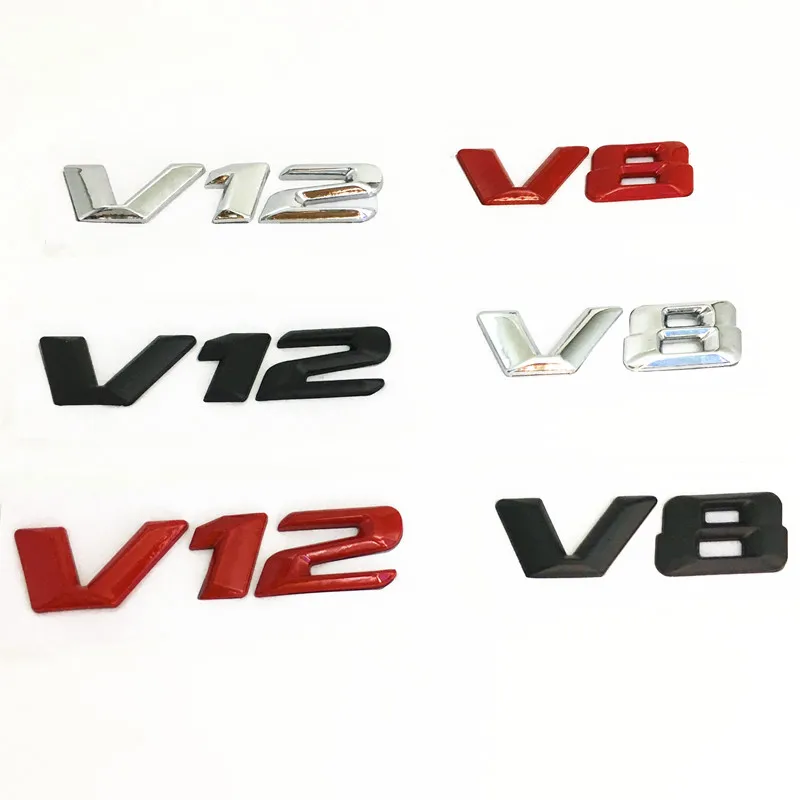 

ABS V8 V12 BITURBO CDI CGI 4 MATIC coche tronco trasero letras Badge emblema pegatinas para un C E GLE GLA CLS CLA Clase S